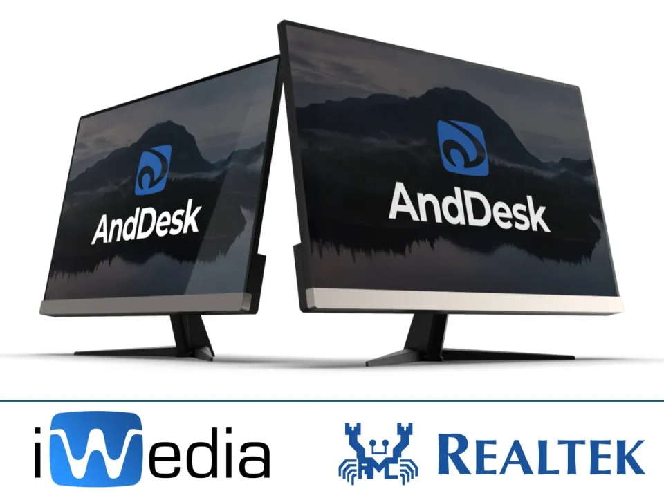 iWedia and Realtek Collaboration for Smart Monitors_PR Image